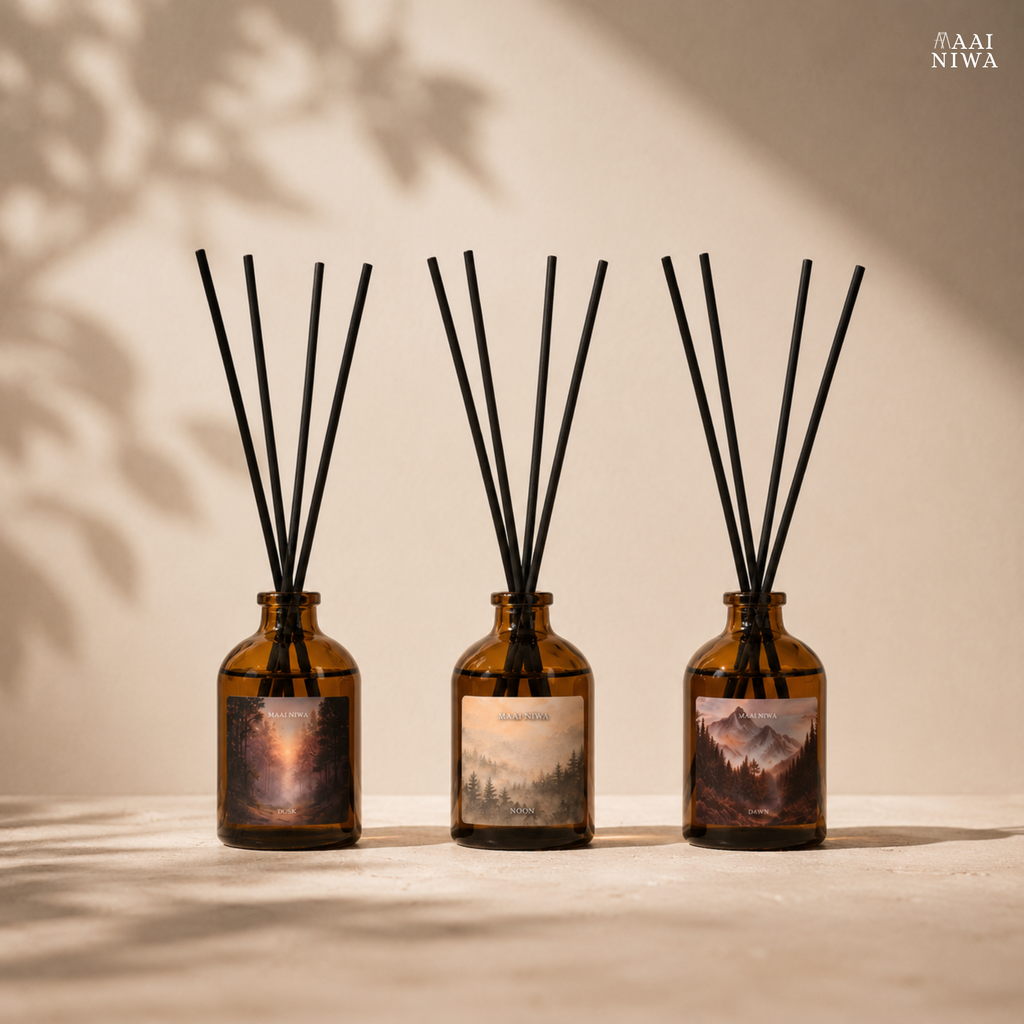 Reed Diffuser MAAI NIWA ทั้ง 3 กลิ่น DAWN NOON DUSK